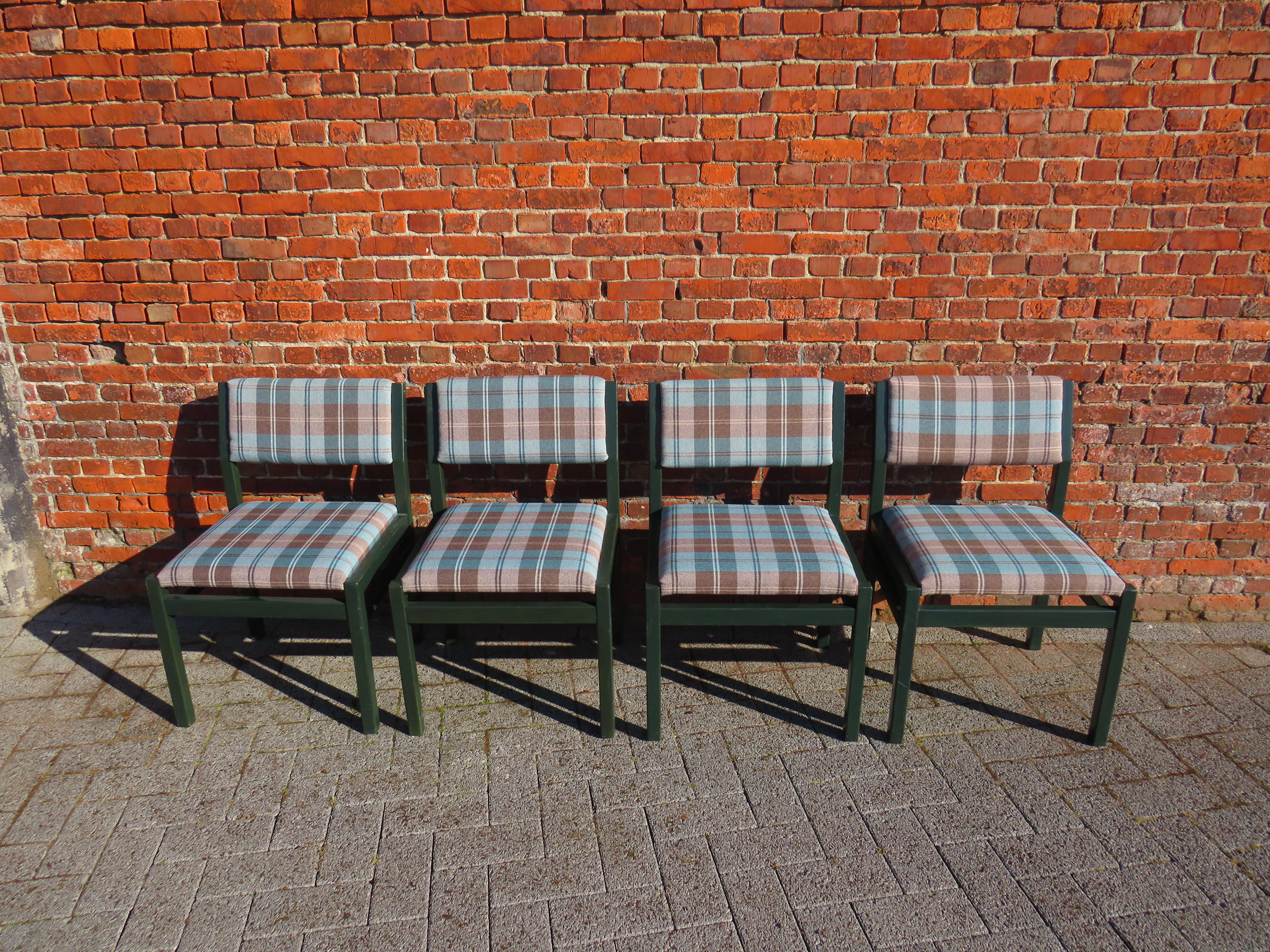 20th Century Set of 4 Sa 07 Chairs by Cees Braakman for Pastoe, 1960 For Sale