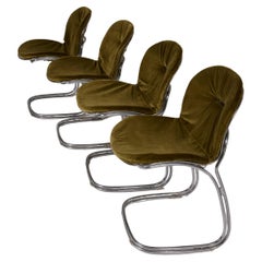 Ensemble de 4 chaises Sabrina de Gastone Rinaldi
