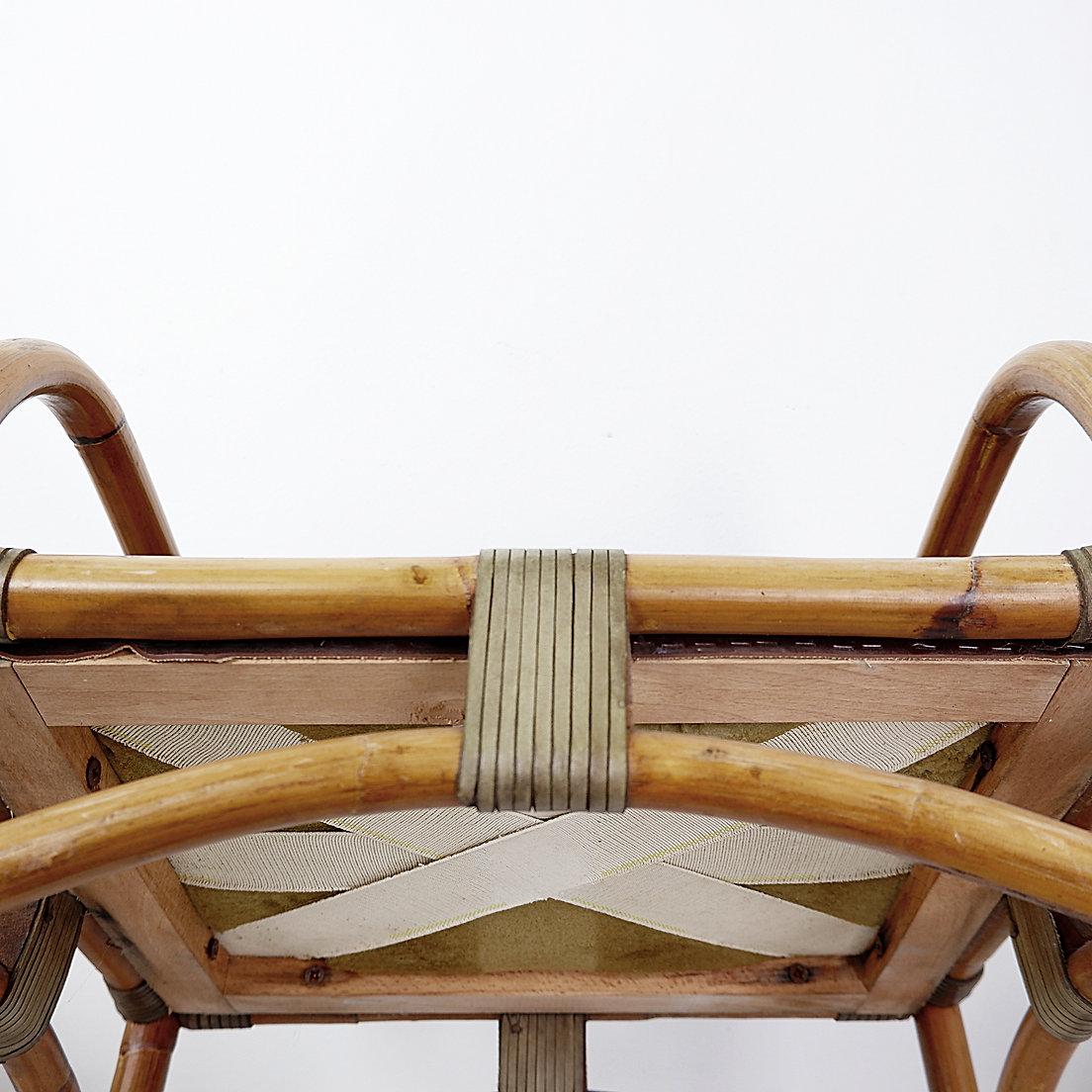 Ensemble de 4 fauteuils Safari - années 1960 en vente 6