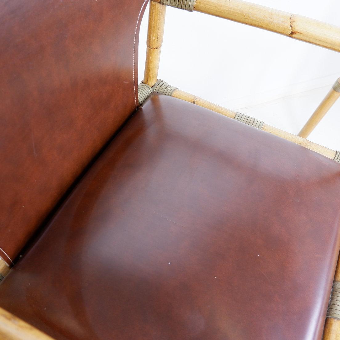 Ensemble de 4 fauteuils Safari - années 1960 en vente 3
