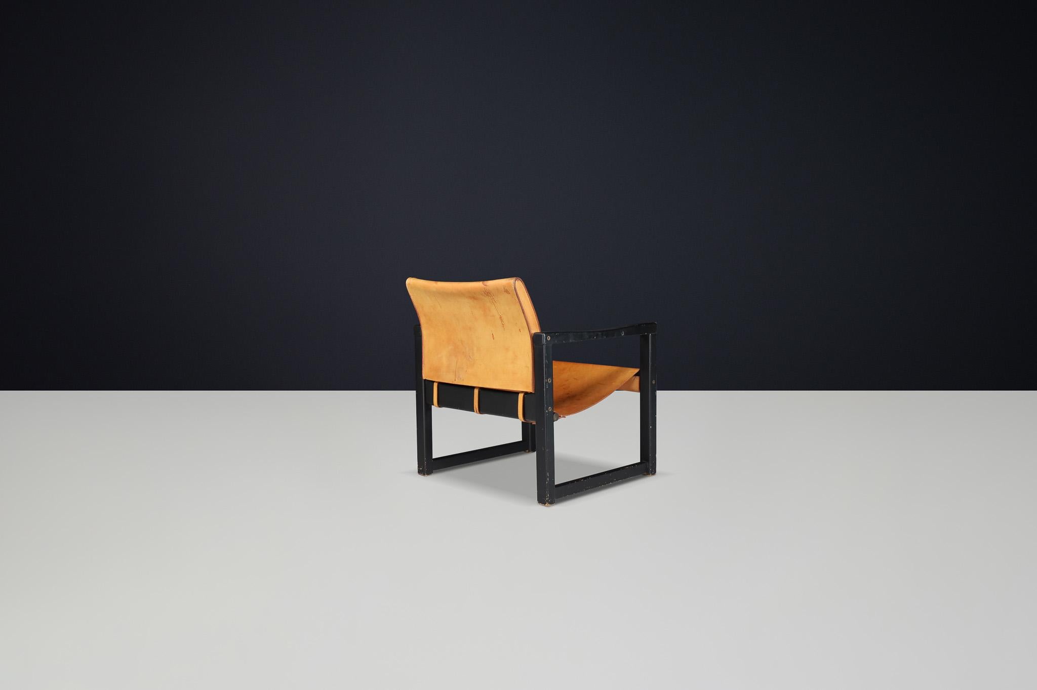 Suédois Ensemble de 4 chaises longues Safari par Karin Mobring pour Ikea - Suède, années 1970 en vente