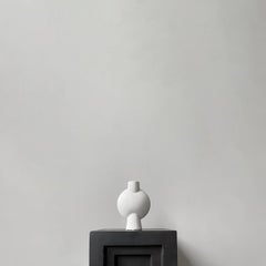 Set of 4 Sand Mini Sphere Vase Bubl by 101 Copenhagen