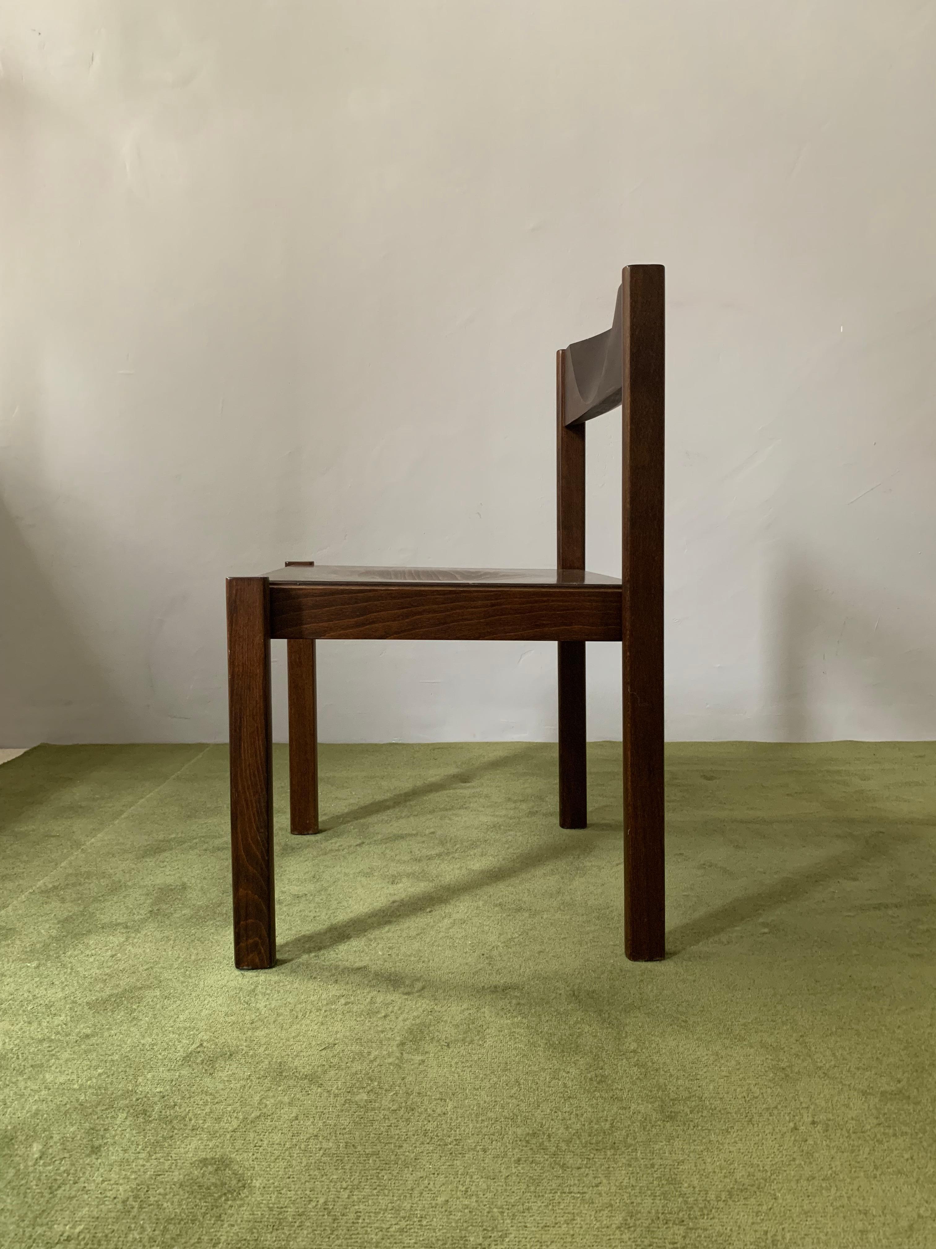  Set of 4 Santo Chairs by Edlef Bandixen for Dietiker Switzerland 1969  In Good Condition For Sale In Debrecen-Pallag, HU