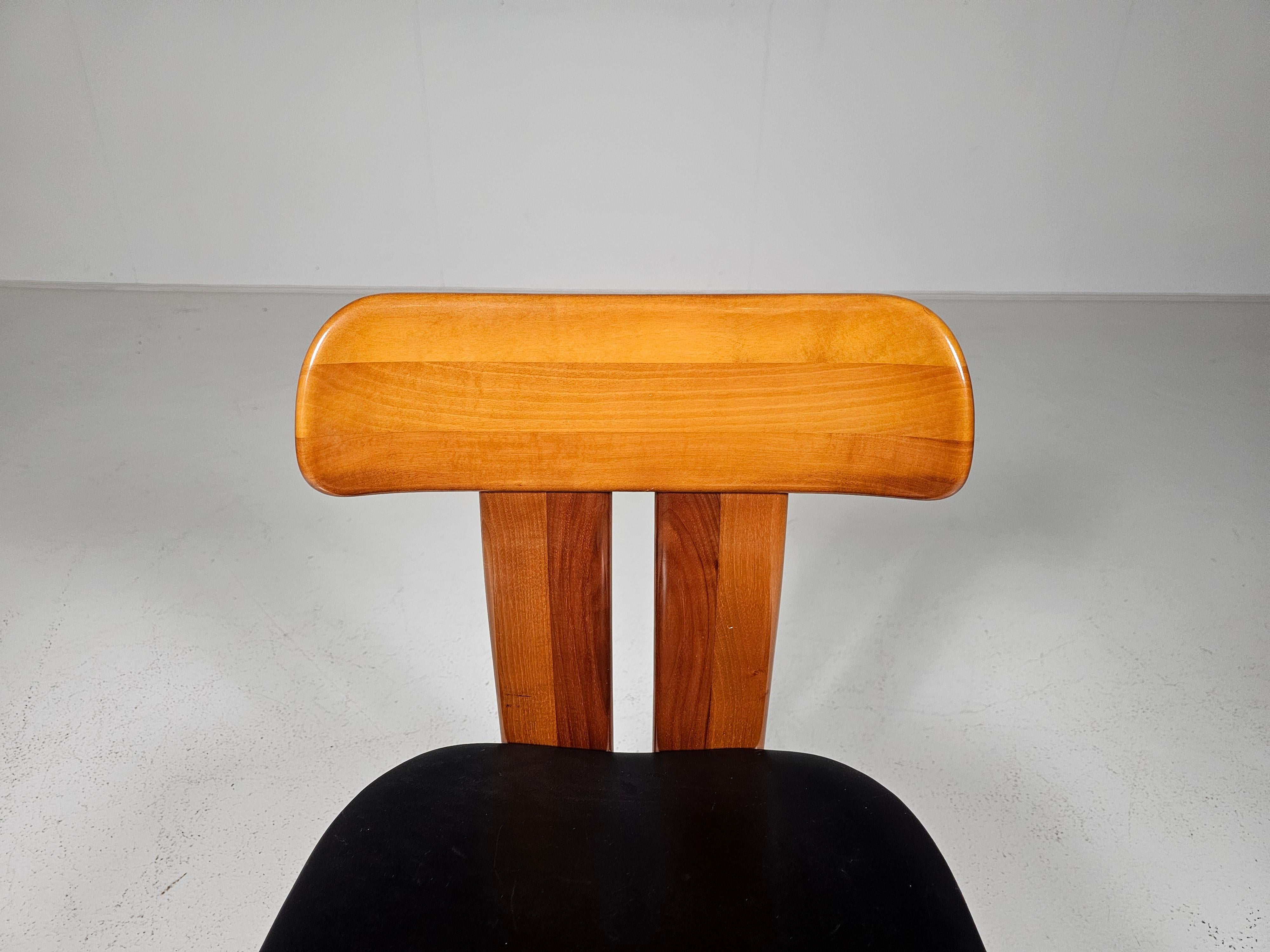 Set of 4 'Sapporo' Dining Chairs by Mario Marenco for Mobil Girgi, Italy, 1970s For Sale 4