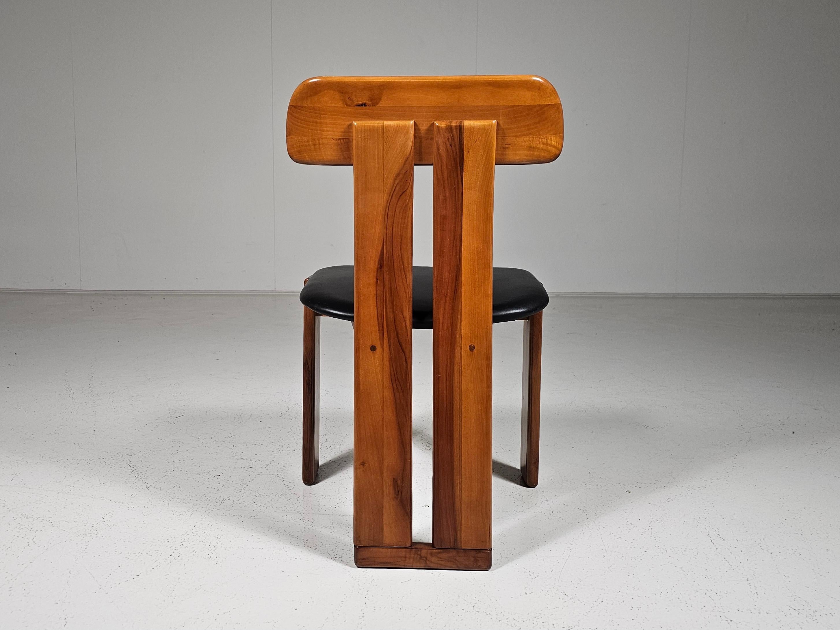 Set of 4 'Sapporo' Dining Chairs by Mario Marenco for Mobil Girgi, Italy, 1970s For Sale 2