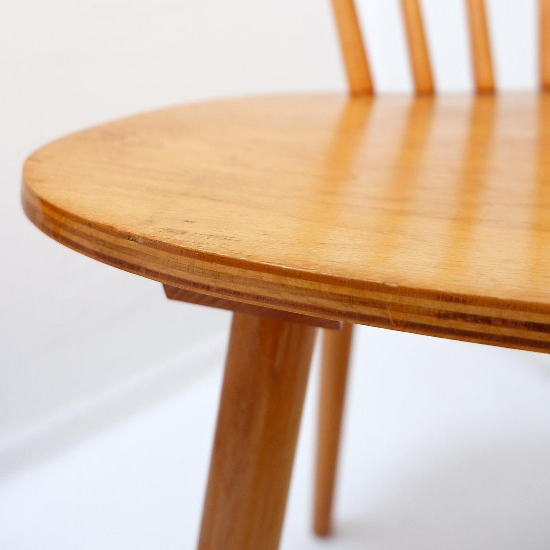 Set of 4 Scandinavian chairs from the 50s/60s For Sale 5
