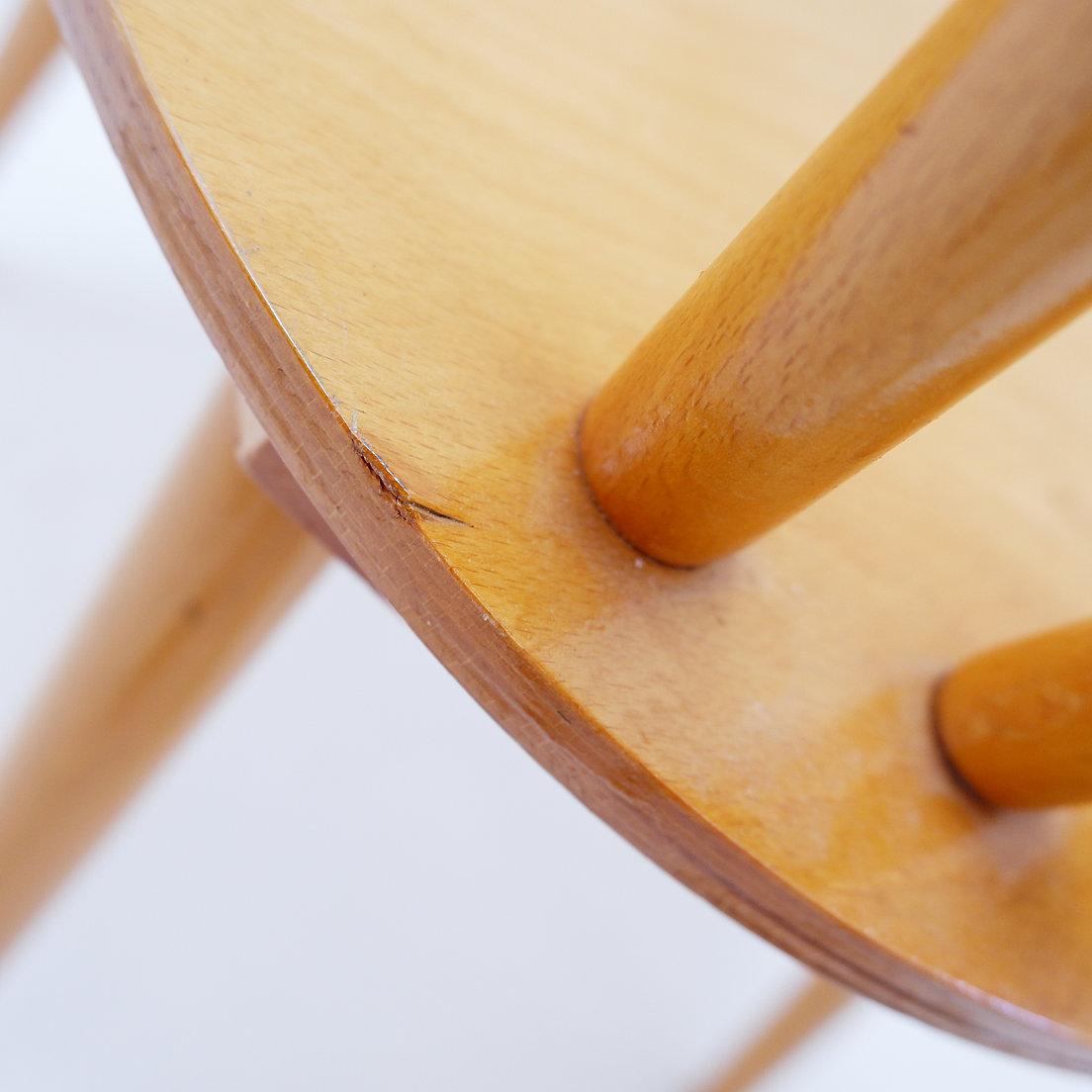 Set of 4 Scandinavian chairs from the 50s/60s For Sale 7