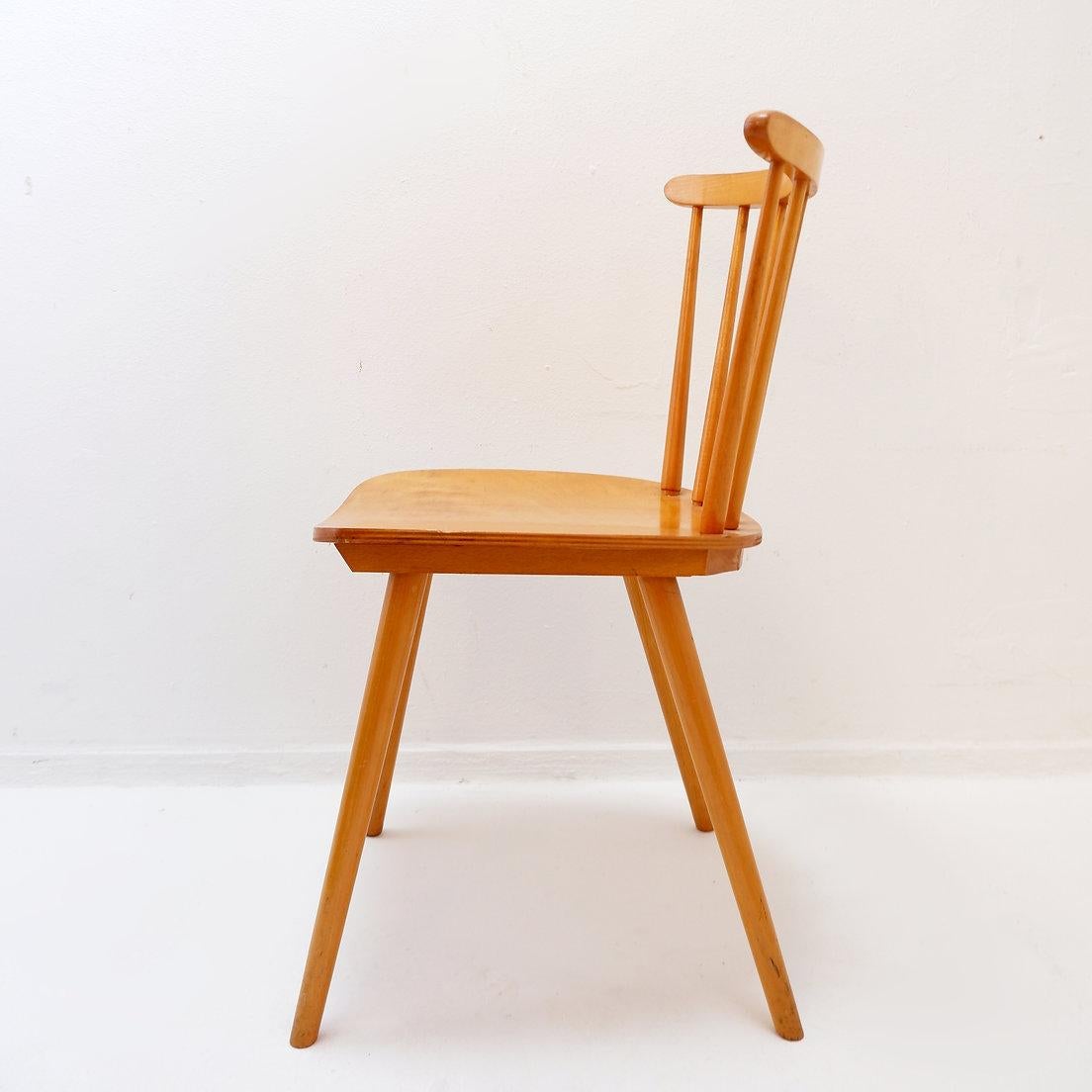 Set of 4 Scandinavian chairs from the 50s/60s For Sale 9