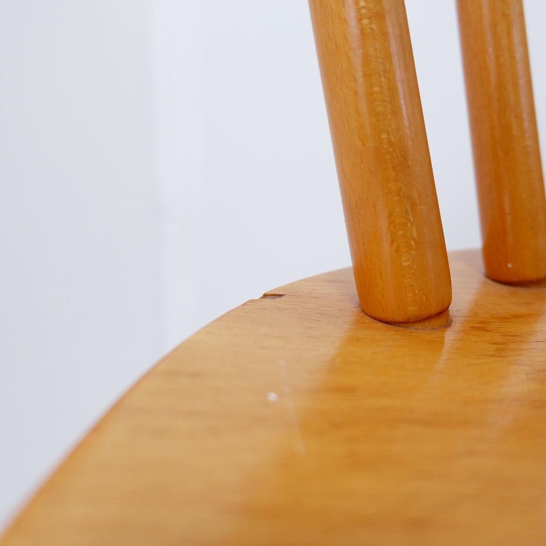 Set of 4 Scandinavian chairs from the 50s/60s For Sale 3