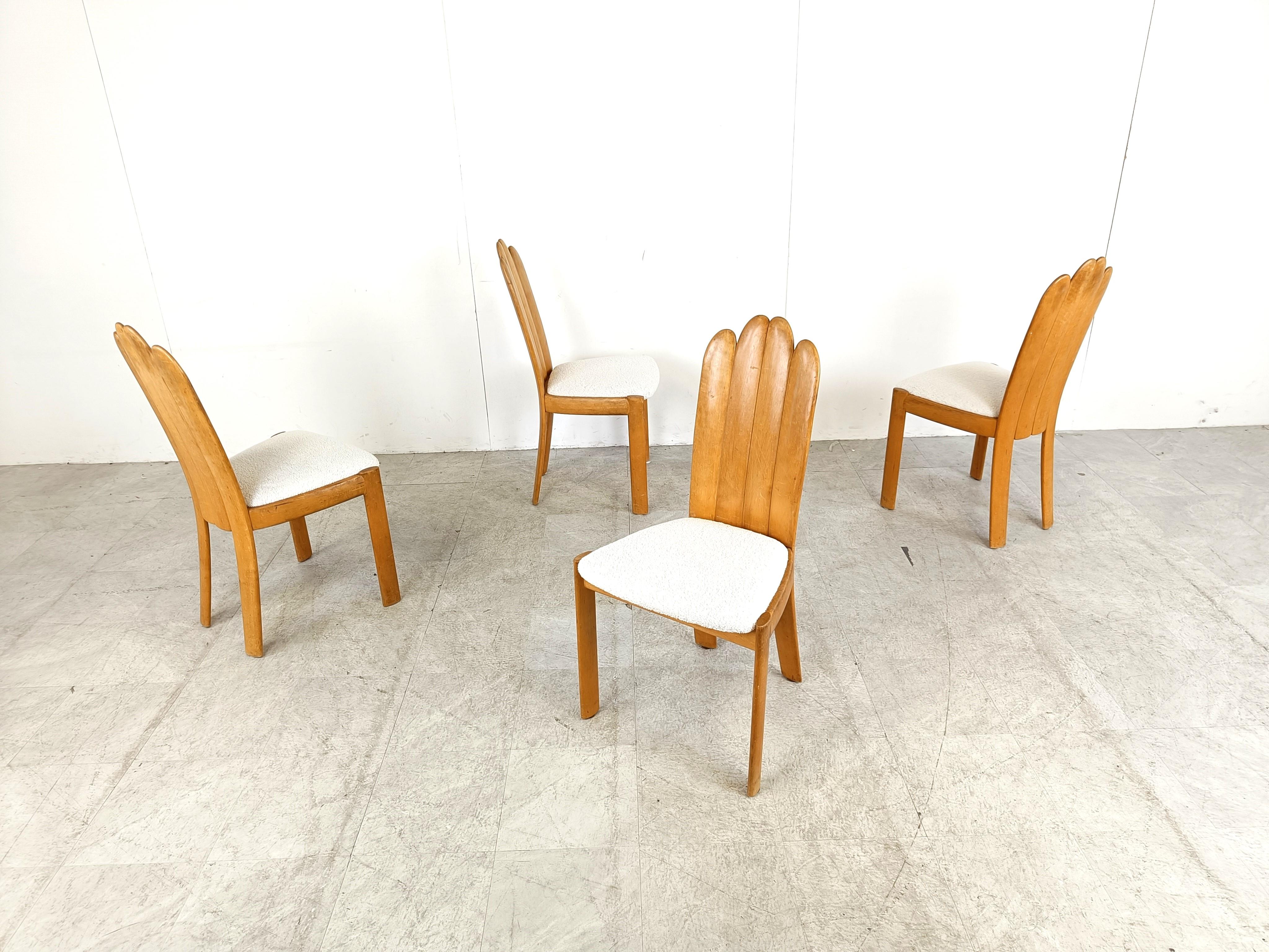Set of 4 scandinavian dining chairs by Vamdrup Stolefabrik, 1960s For Sale 3