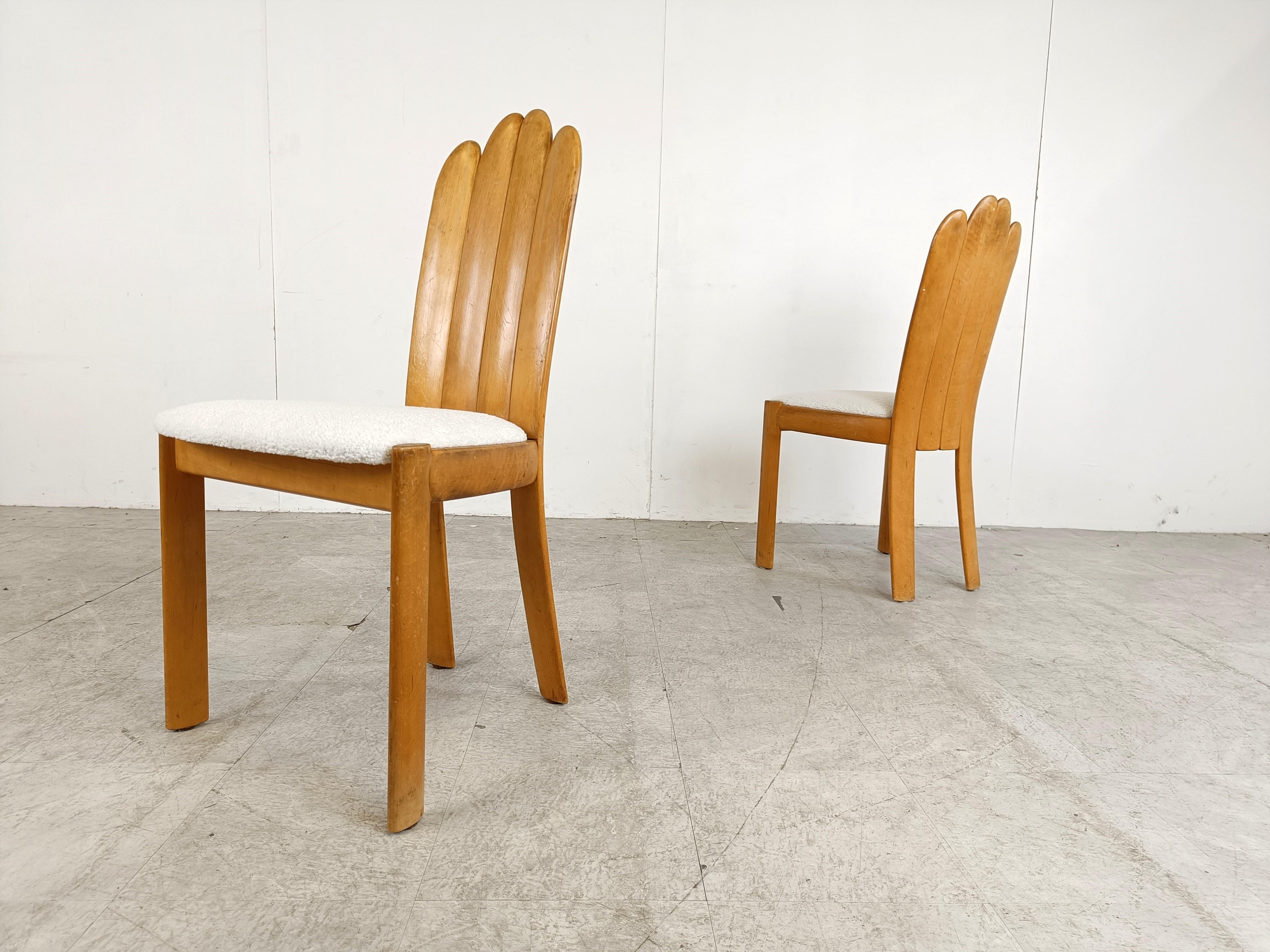 Set of 4 scandinavian dining chairs by Vamdrup Stolefabrik, 1960s For Sale 4
