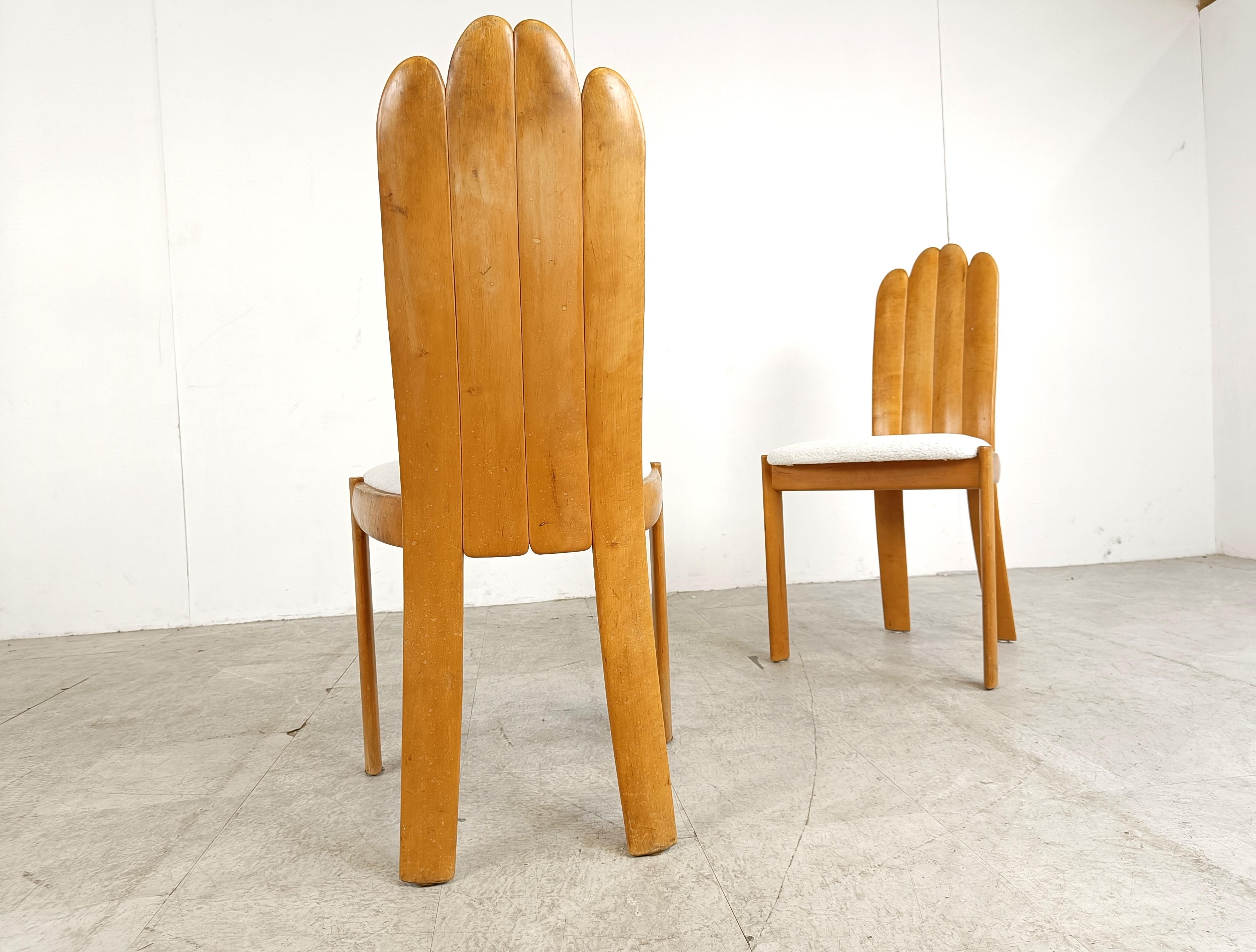 Scandinavian Modern Set of 4 scandinavian dining chairs by Vamdrup Stolefabrik, 1960s For Sale