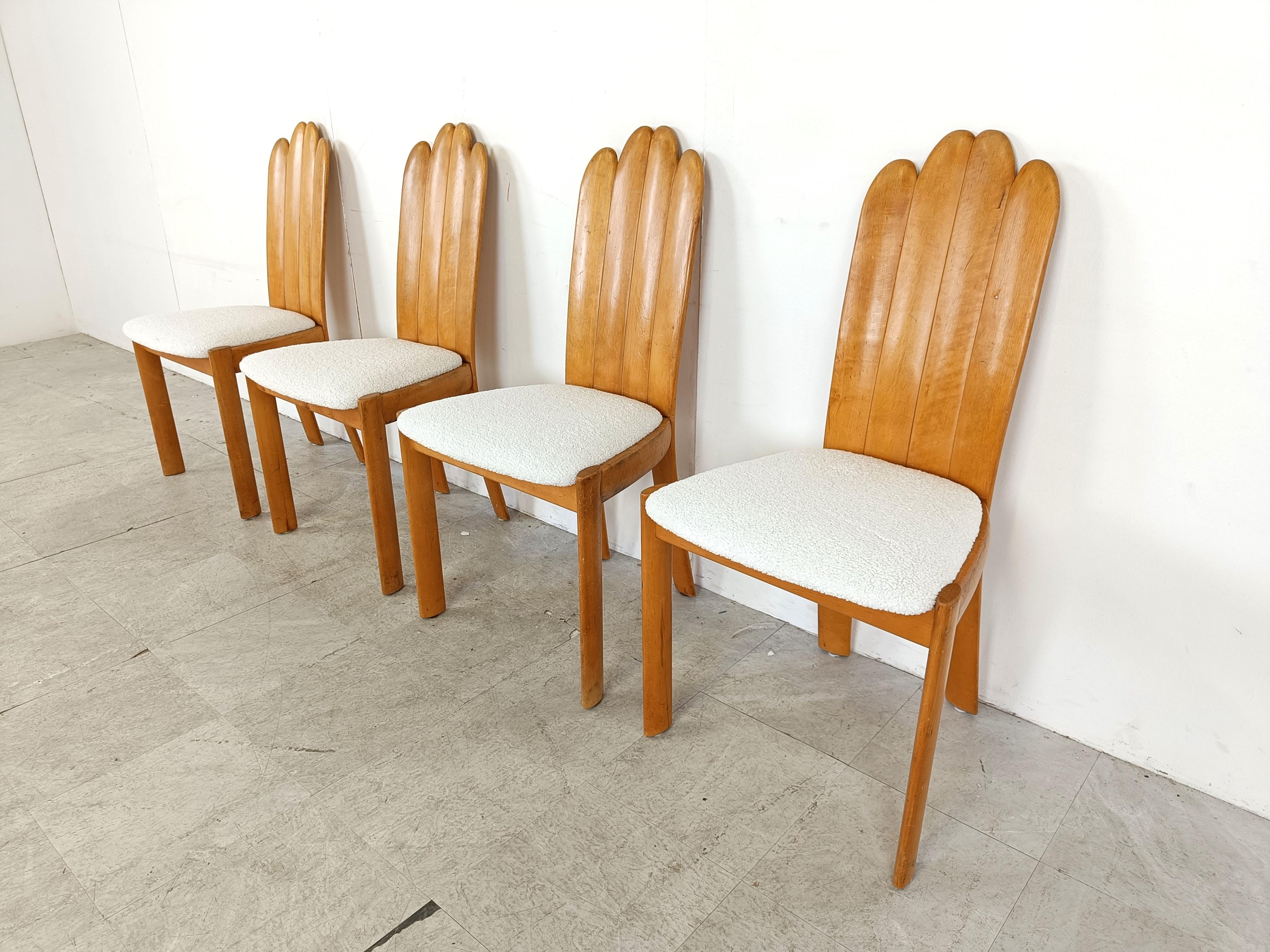 Mid-20th Century Set of 4 scandinavian dining chairs by Vamdrup Stolefabrik, 1960s For Sale