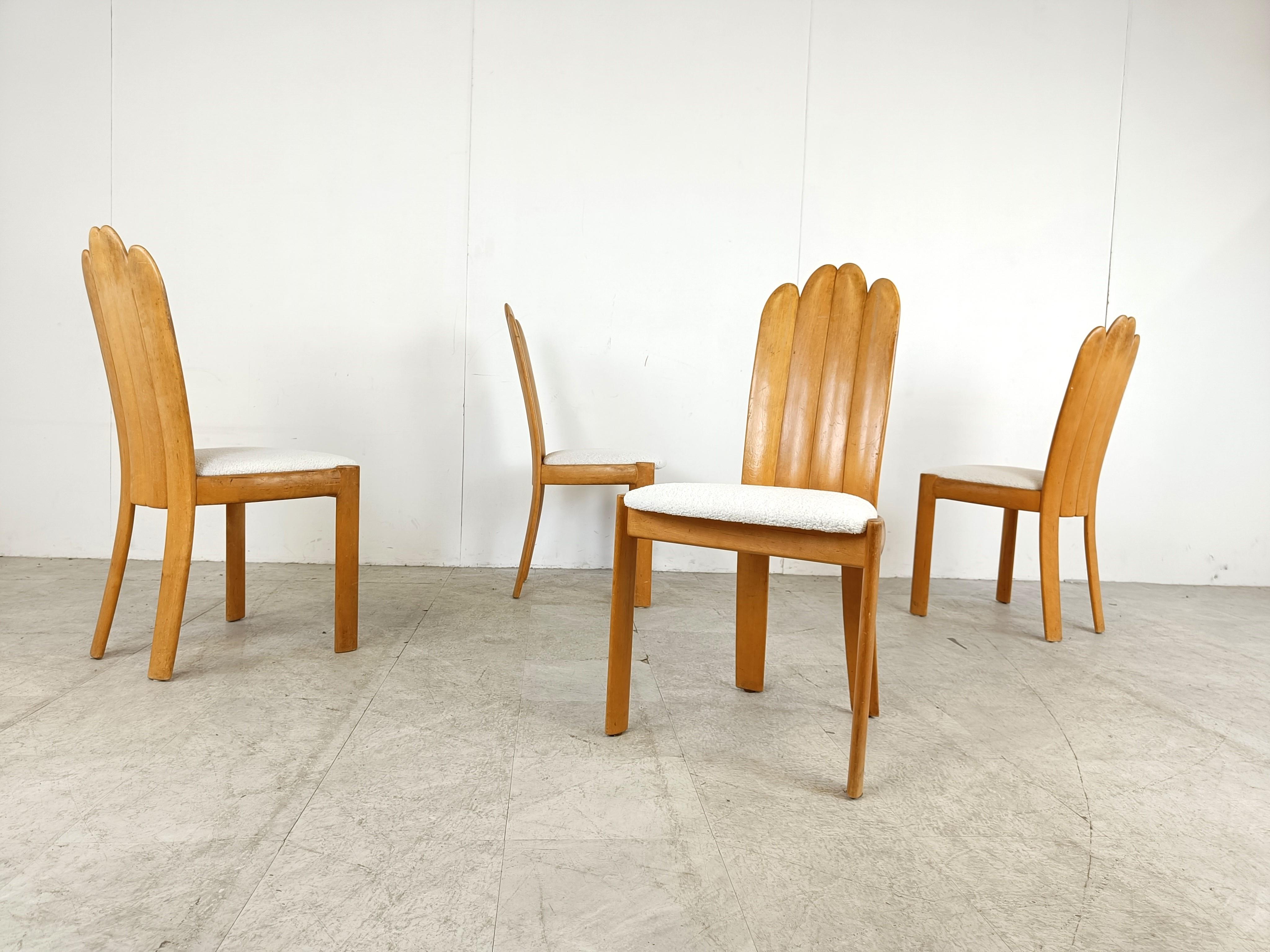 Set of 4 scandinavian dining chairs by Vamdrup Stolefabrik, 1960s For Sale 2