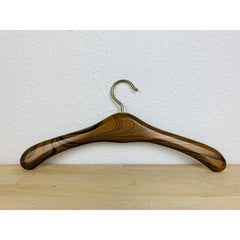 Set of 4 Scandinavian wooden Coat Hangers, 1960's