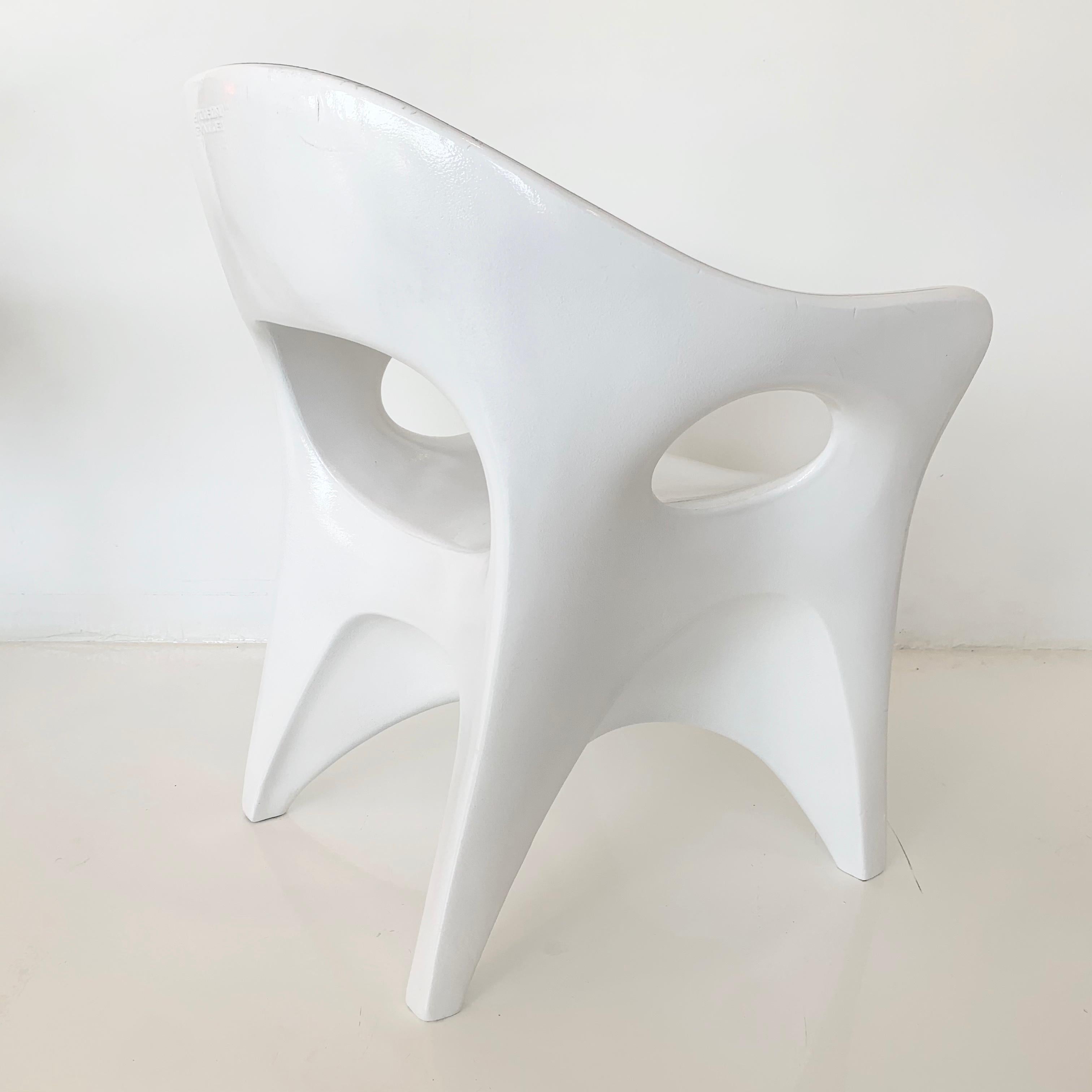 Set of 4 Sculptural Plastic Chairs by John Gale, 1963 For Sale 3