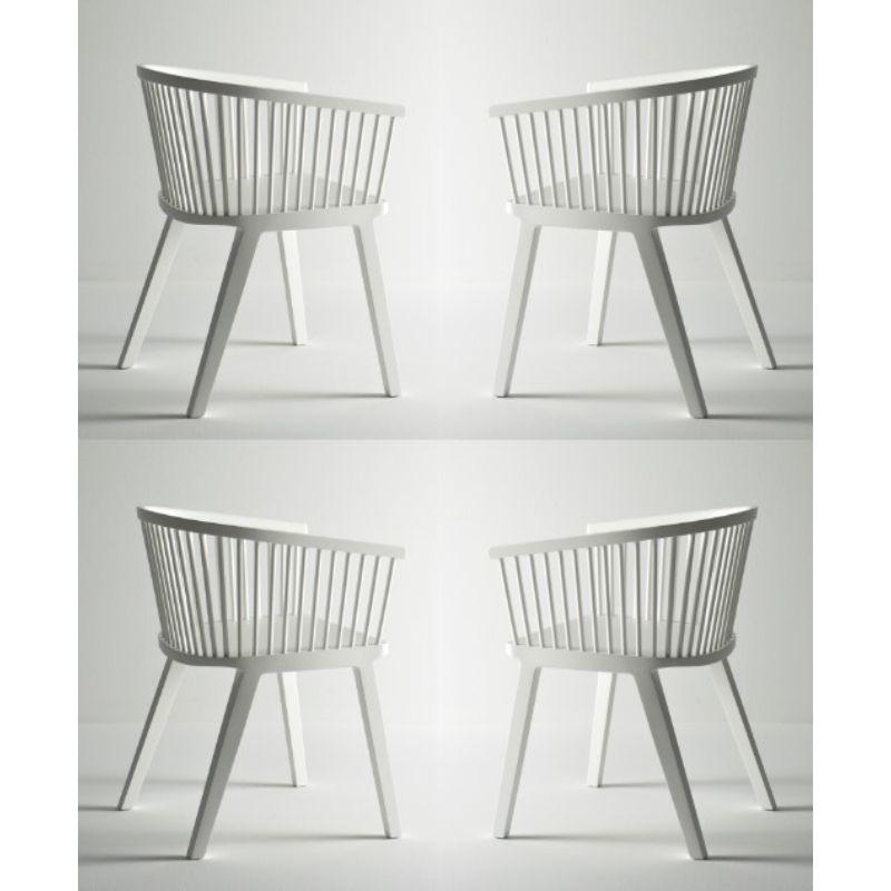 Set di 4, poltroncina Secreto - laccata opaca bianca di Colé Italia con Lorenz Kaz
Dimensioni: H. 76, P. 52, L. 57, cm
Materiali: Legno di faggio massiccio con finitura naturale o laccata

Disponibile anche: Poltrona Secreto Little Laccato Nero