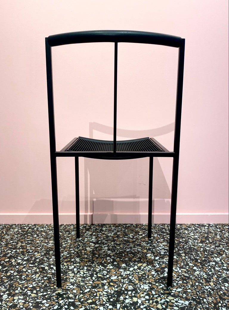 Tabouret De Bar Vintage Par Maurizio Peregalli Pour Zeus - Années 80