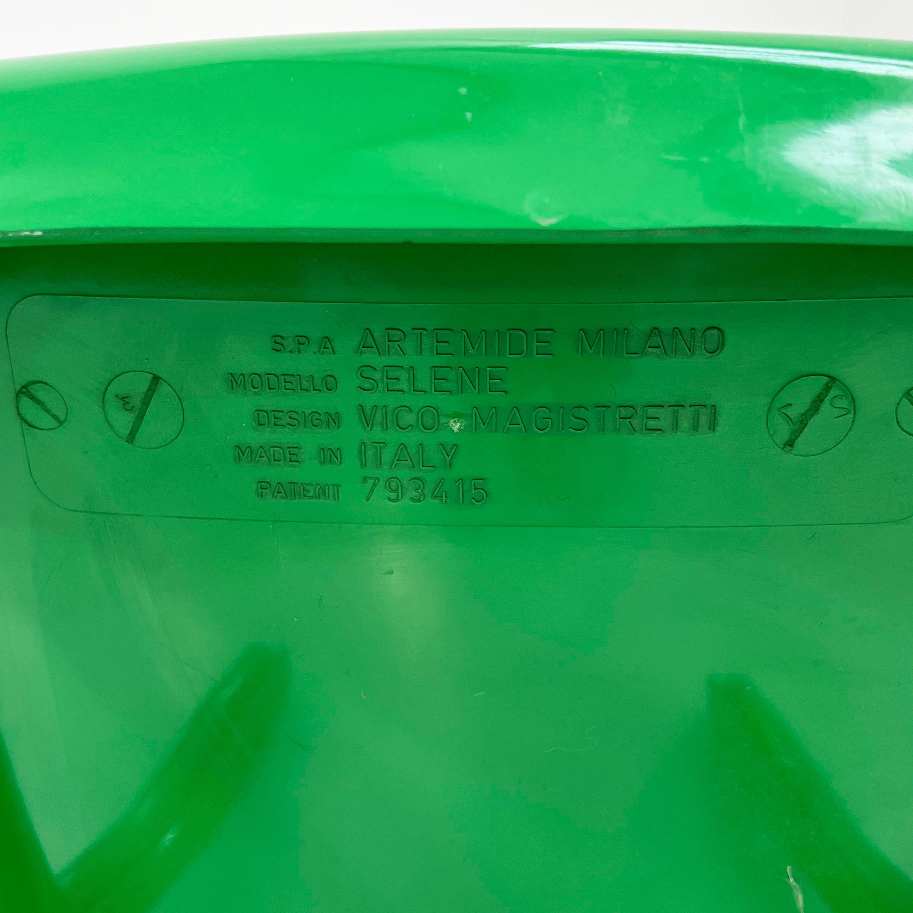 Set di 4 sedie Selene di Vico Magistretti per Artemide, anni '70 2