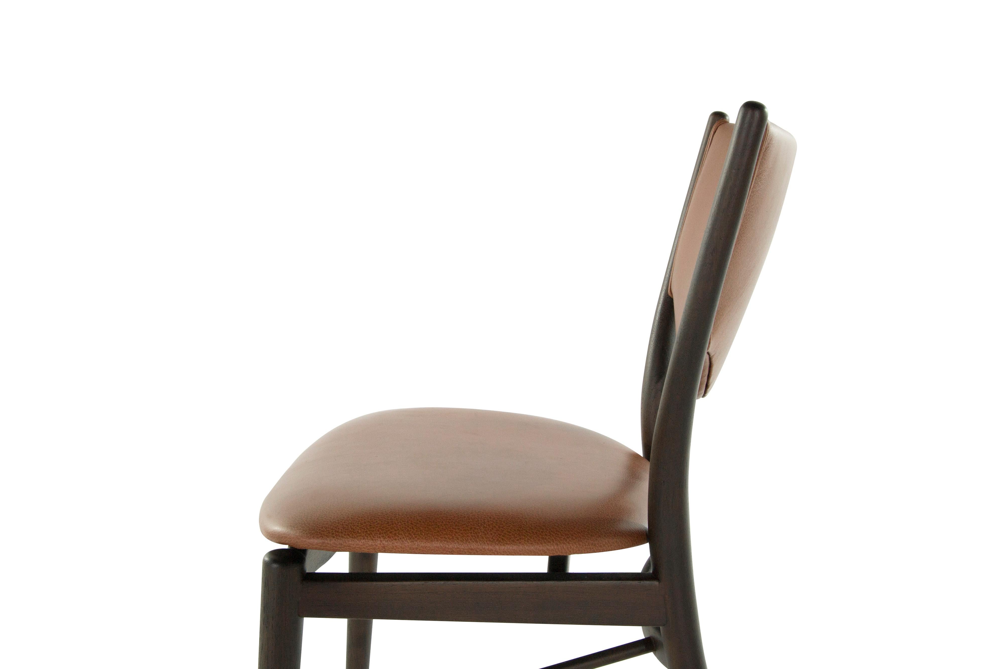Set of 4 Side Chairs by Finn Juhl for Bovirke Model BO-63, 1952 3