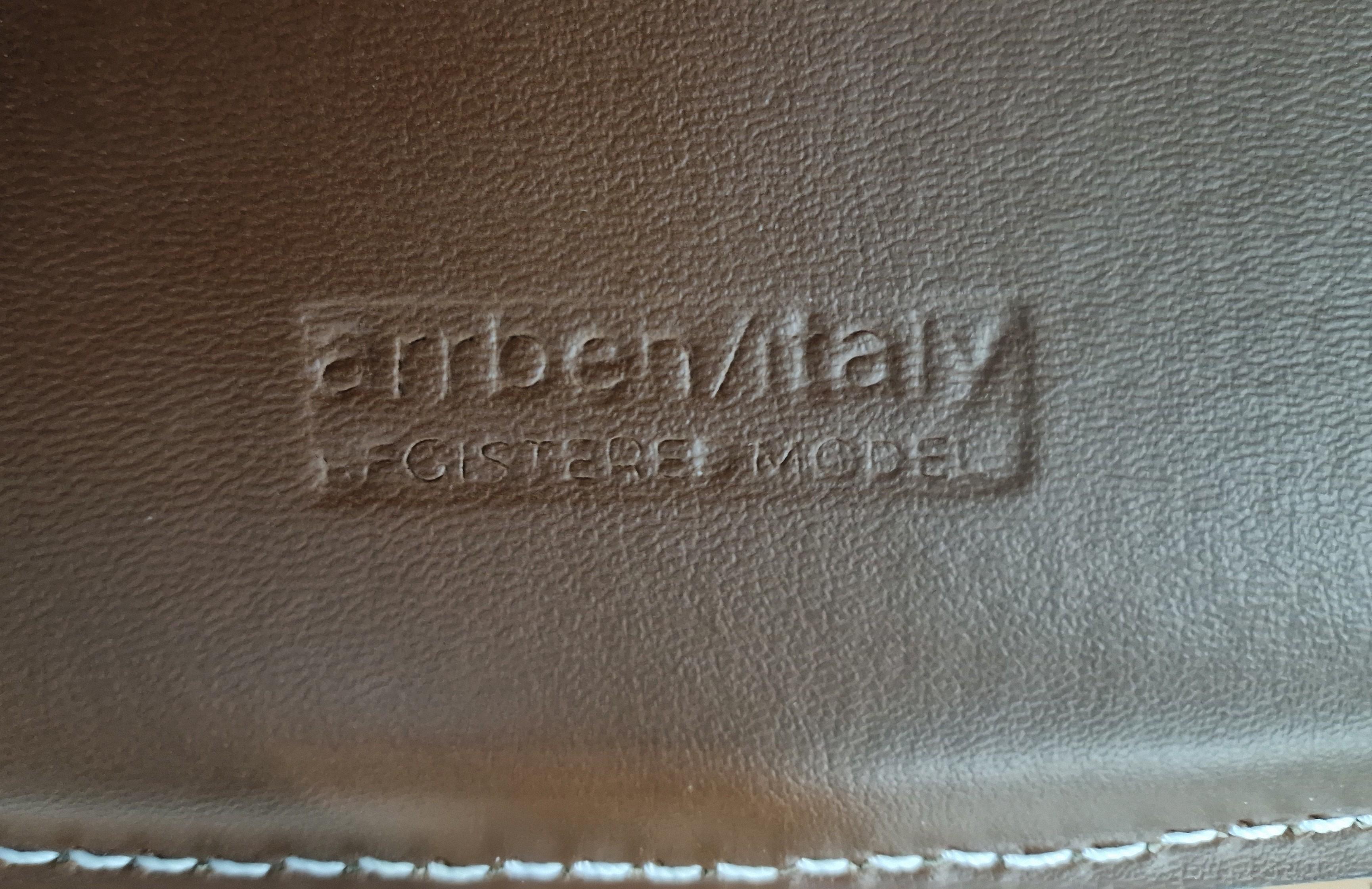 italien Ensemble de 4 chaises d'appoint Stiletto Bernadina, cuir chromé Arrben, Italie en vente