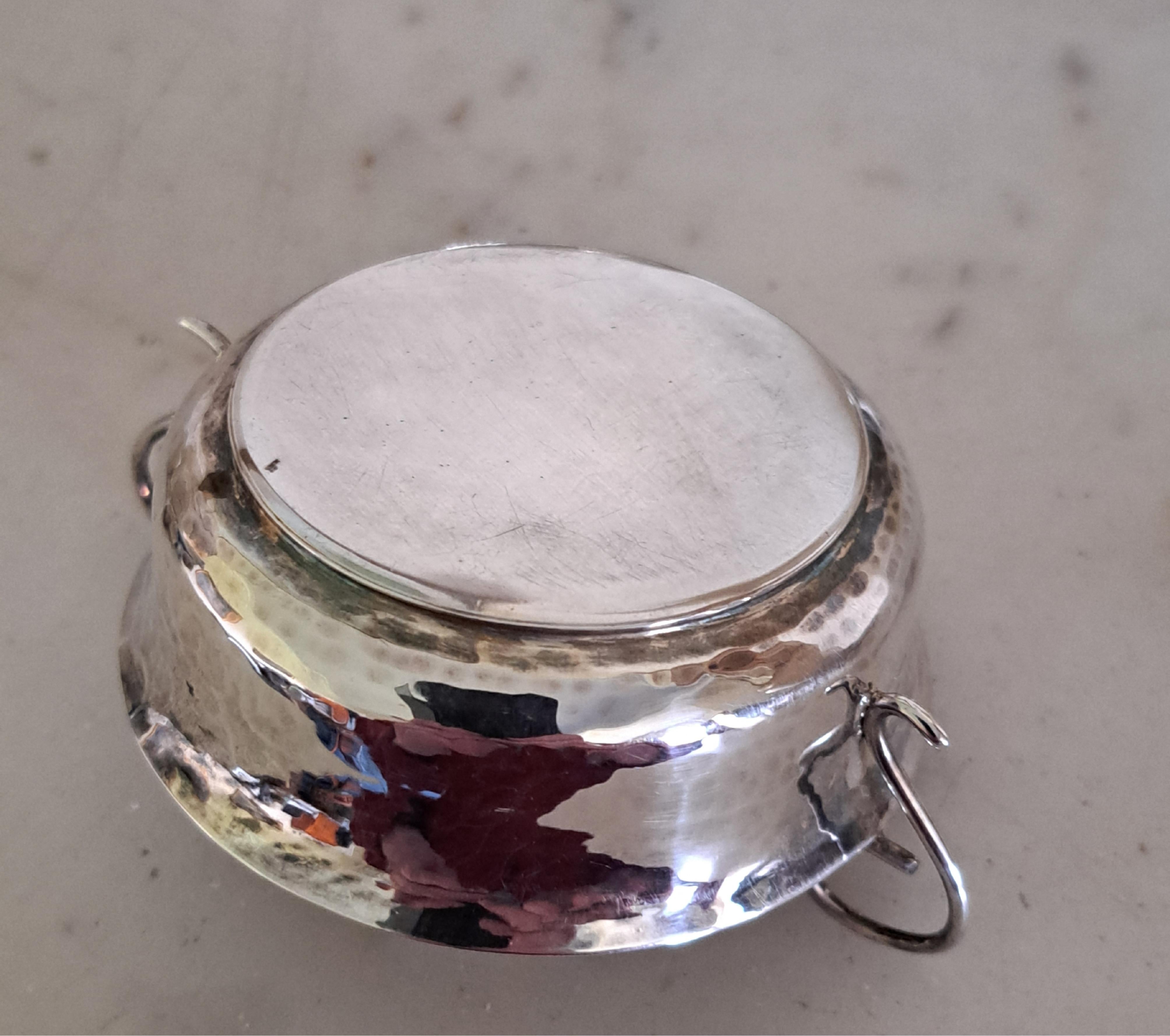 Argento set di 4 pezzi in argento  degustatori di vino George V.I.I. in vendita