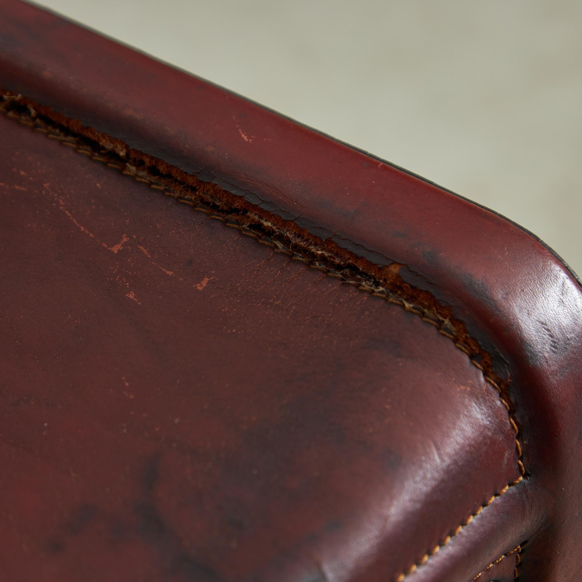 Set di 4 sedie Sistina Strap Chair di Tito Agnoli per Matteo Grassi, anni '80 in vendita 5