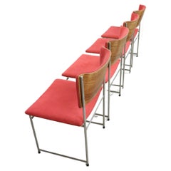 Set of 4 SM08 dining chairs by Cees Braakman for Pastoe, Netherlands 1960s