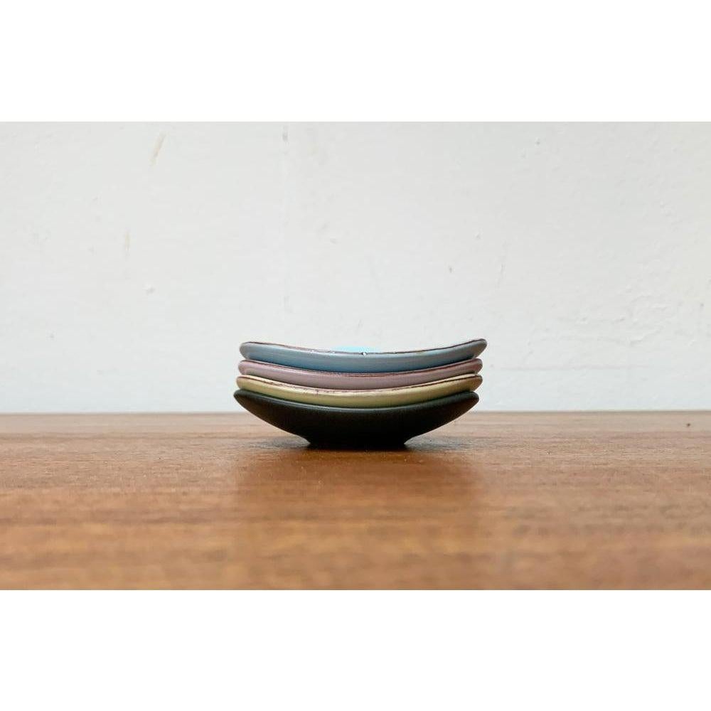 German Set of 4 Small Mid-Century Bowls from Marschner Kunsttöpferei, 1960s For Sale