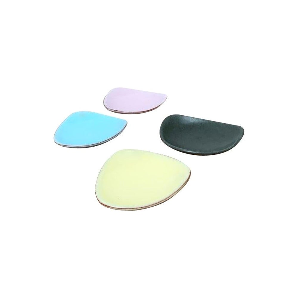 Set of 4 Small Mid-Century Bowls from Marschner Kunsttöpferei, 1960s