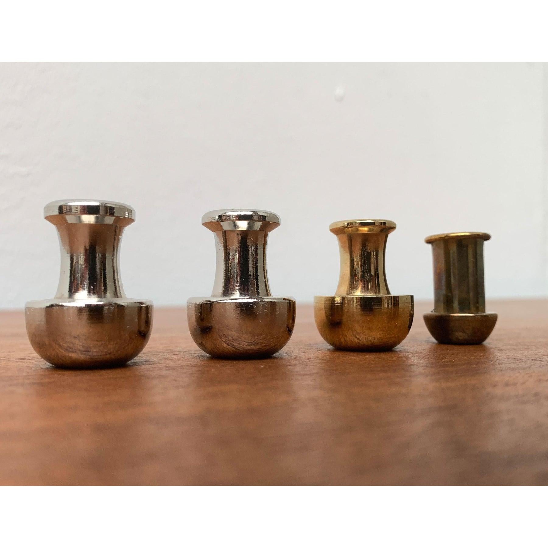 Juego de 4 ceniceros alemanes pequeños de mediados de siglo en venta 1