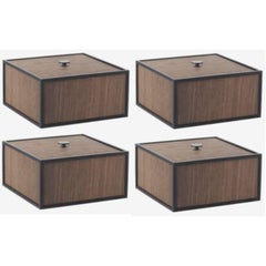 4er set raucheiche rahmen 20 boxen by Lassen