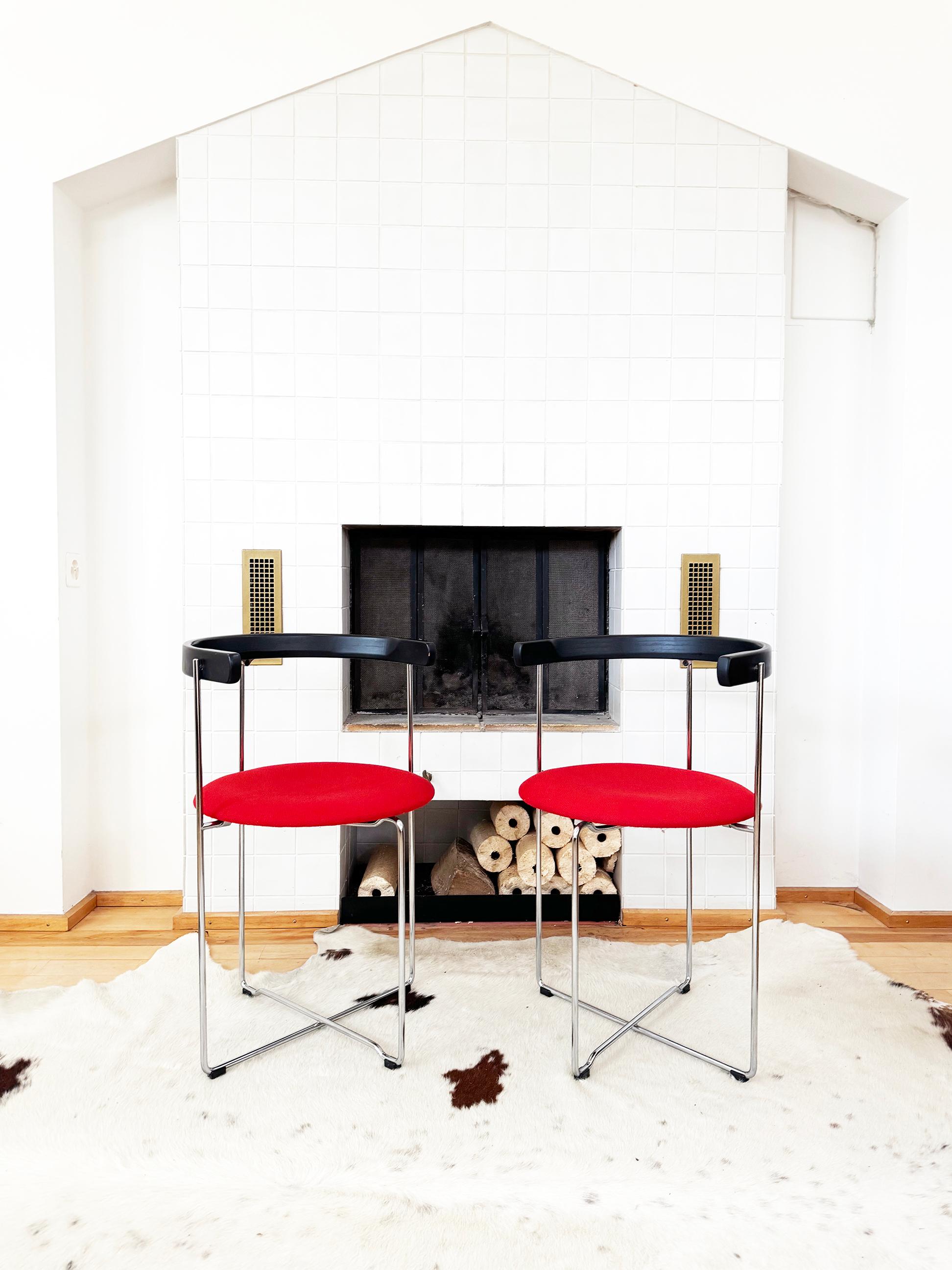 Late 20th Century Set of 4 Sóley 2750 Folding Chairs by Valdimar Harðarson for Kusch & Co., 1980s For Sale