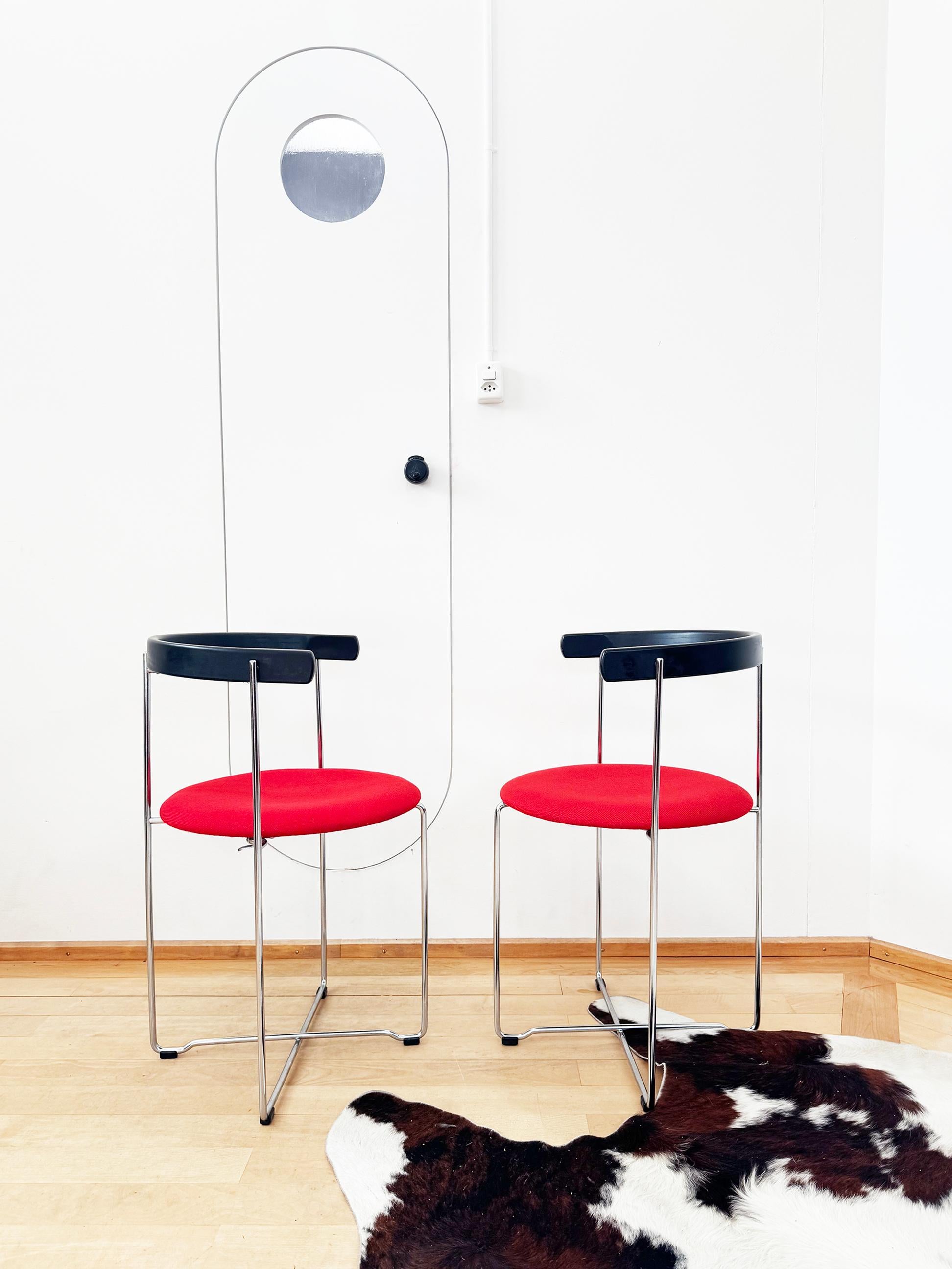 Set of 4 Sóley 2750 Folding Chairs by Valdimar Harðarson for Kusch & Co., 1980s For Sale 2