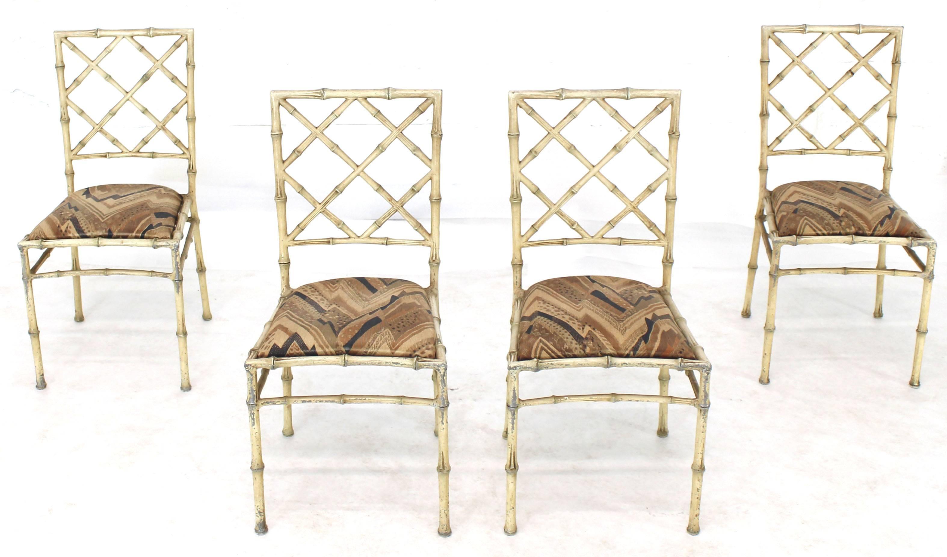 metal bamboo chairs