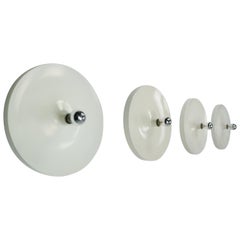 Set of 4 Space Age Ceiling or Wall Lights by Holsen Leuchten, 1960s, Germany