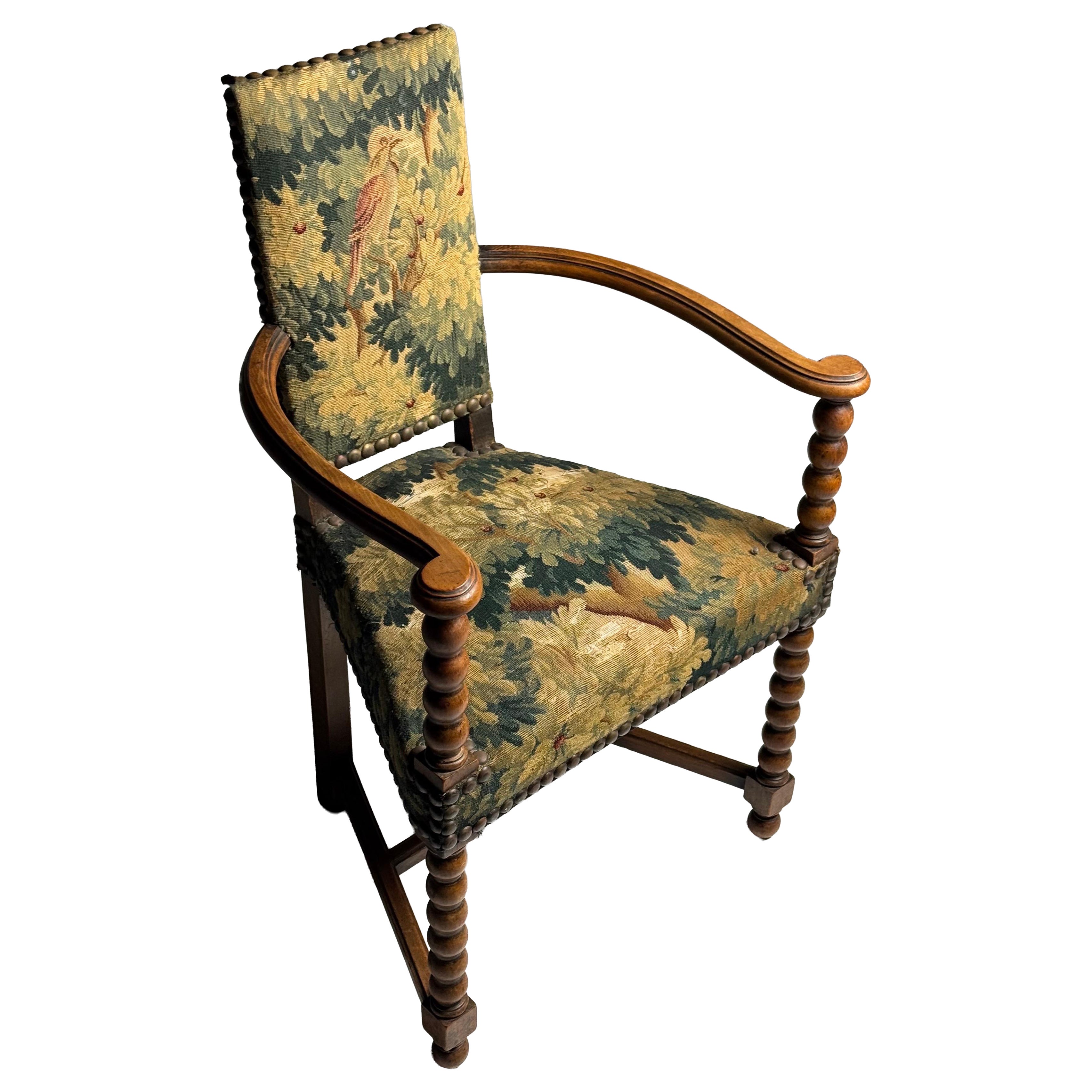 Set of 4 Spanish Bobbin Chairs 1960s For Sale