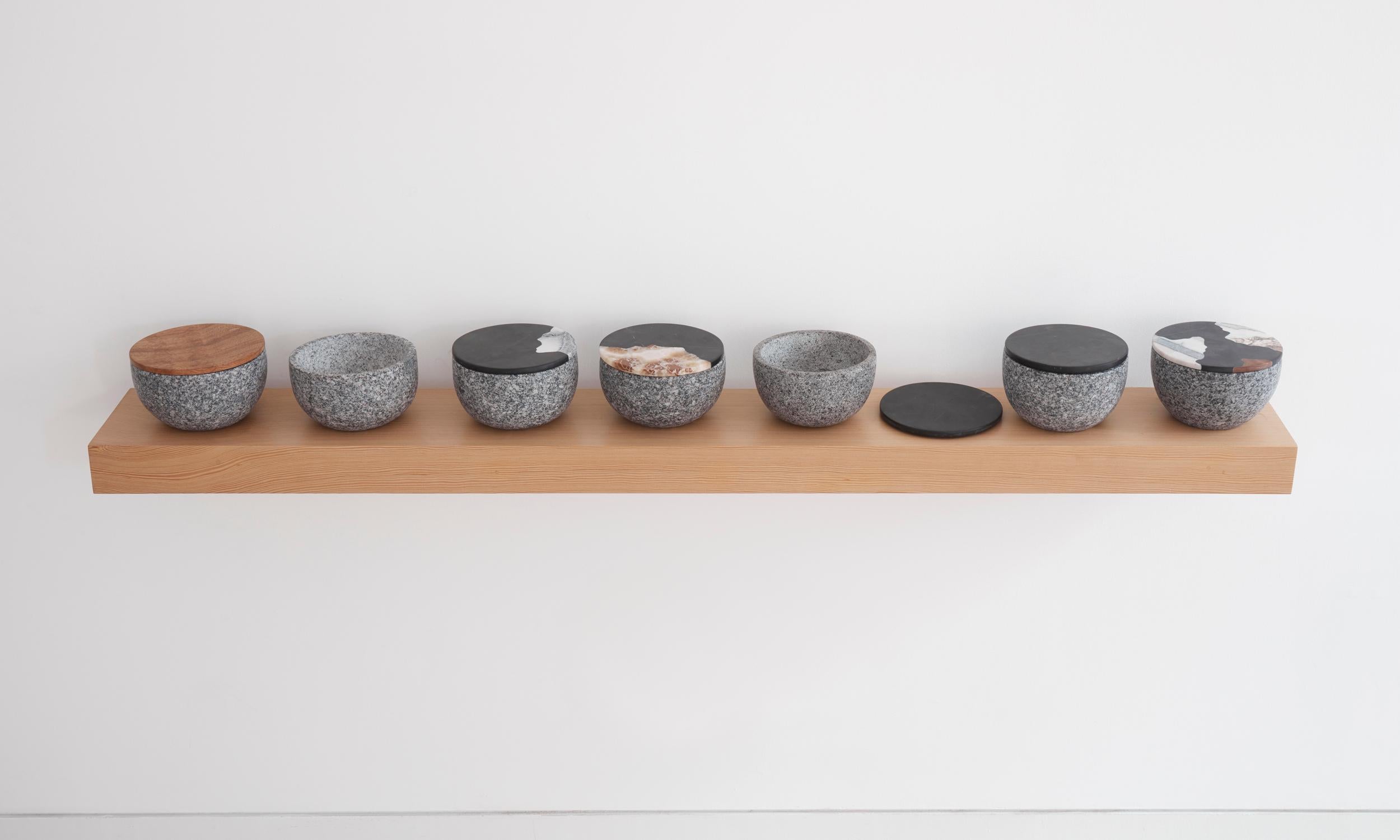 Contemporary Set of 4 Sprouter Pot by Estudio Rafael Freyre