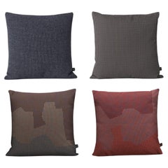 Set of 4 Square Cushions by Warm Nordic