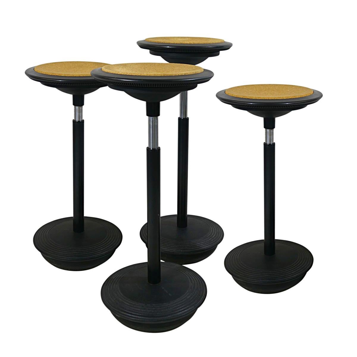 Set of 4 Stitz Stools Designed by Hans Roericht for Wilkhahn