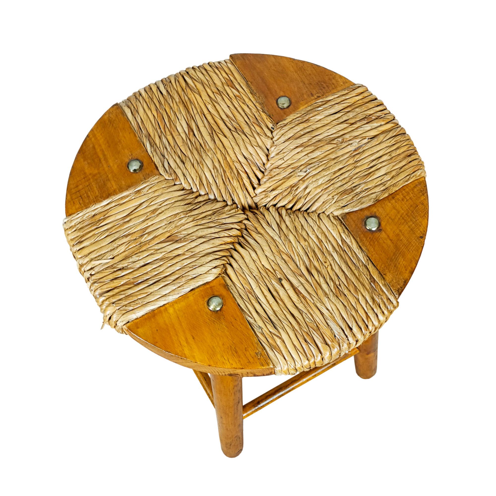 Fin du 20e siècle Ensemble de 4 tabourets - Espagne 1970 en vente