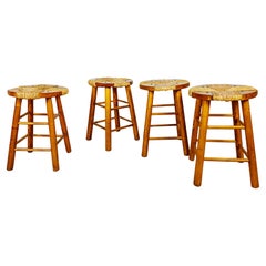 Set of 4 stools – Spain 1970