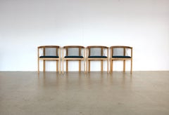 Set of 4 "String" Dining Chairs by Tranekaer