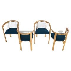 Used Set of 4 "String" Dining Chairs by Tranekaer
