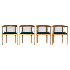 Set of 4 "String" Dining Chairs by Tranekaer