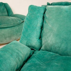 Set of 4 Stropiccio Armchairs by Luciano Frigerio for Frigerio di Desio, 1970