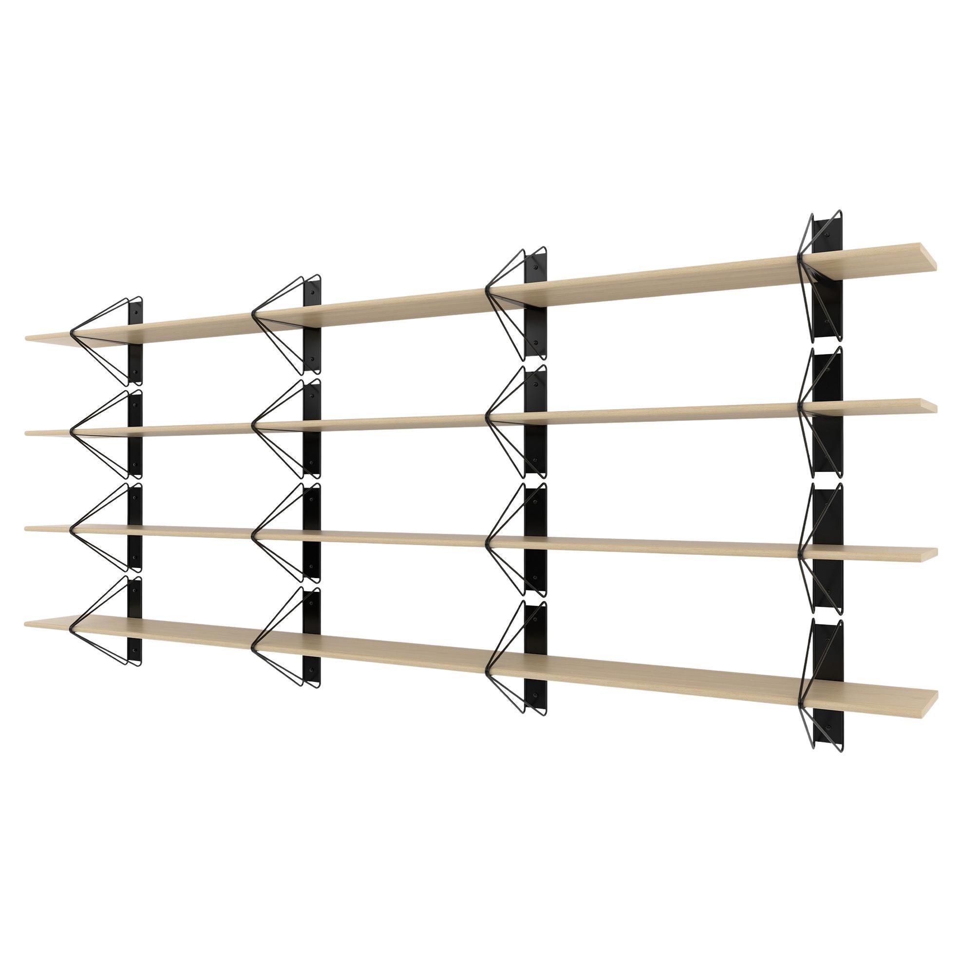 Set of 4 Strut Shelves from Souda, Maple, Extra Long, Made to Order For Sale