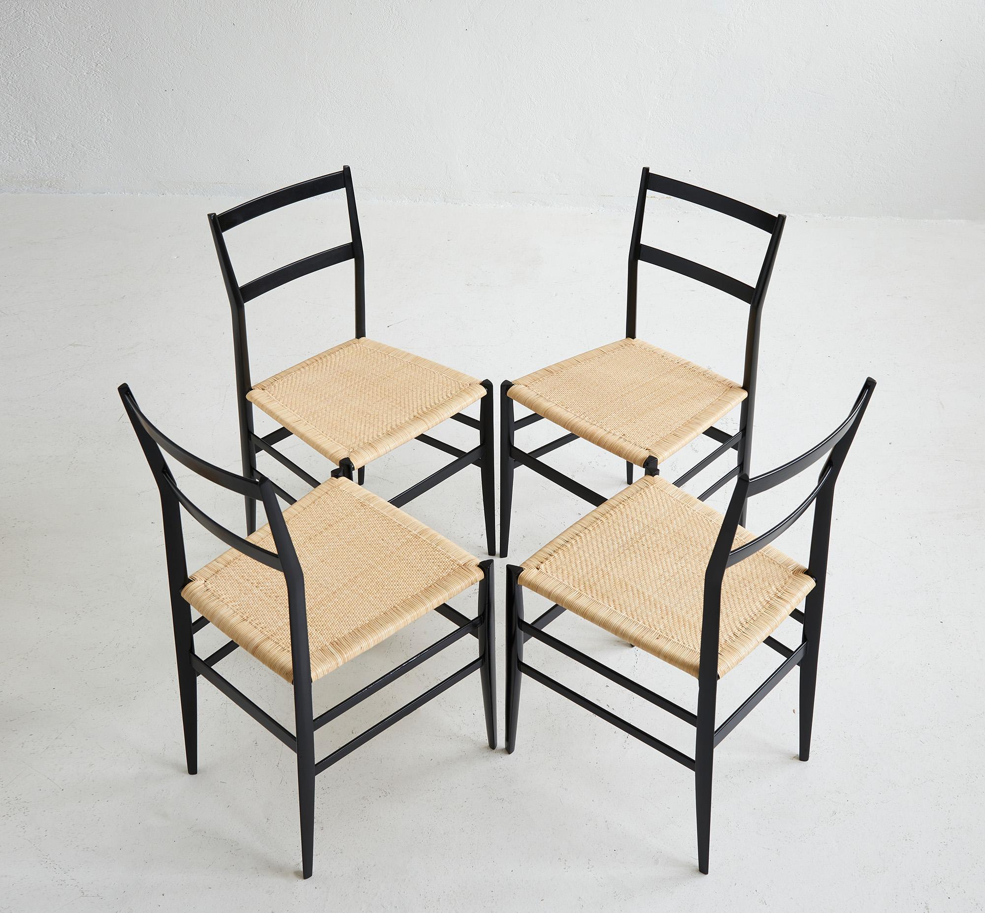 Mid-Century Modern Set of 4 