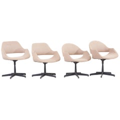 Set of 4 Swivel Armchairs by Arthur Umanoff for Madison Furniture
