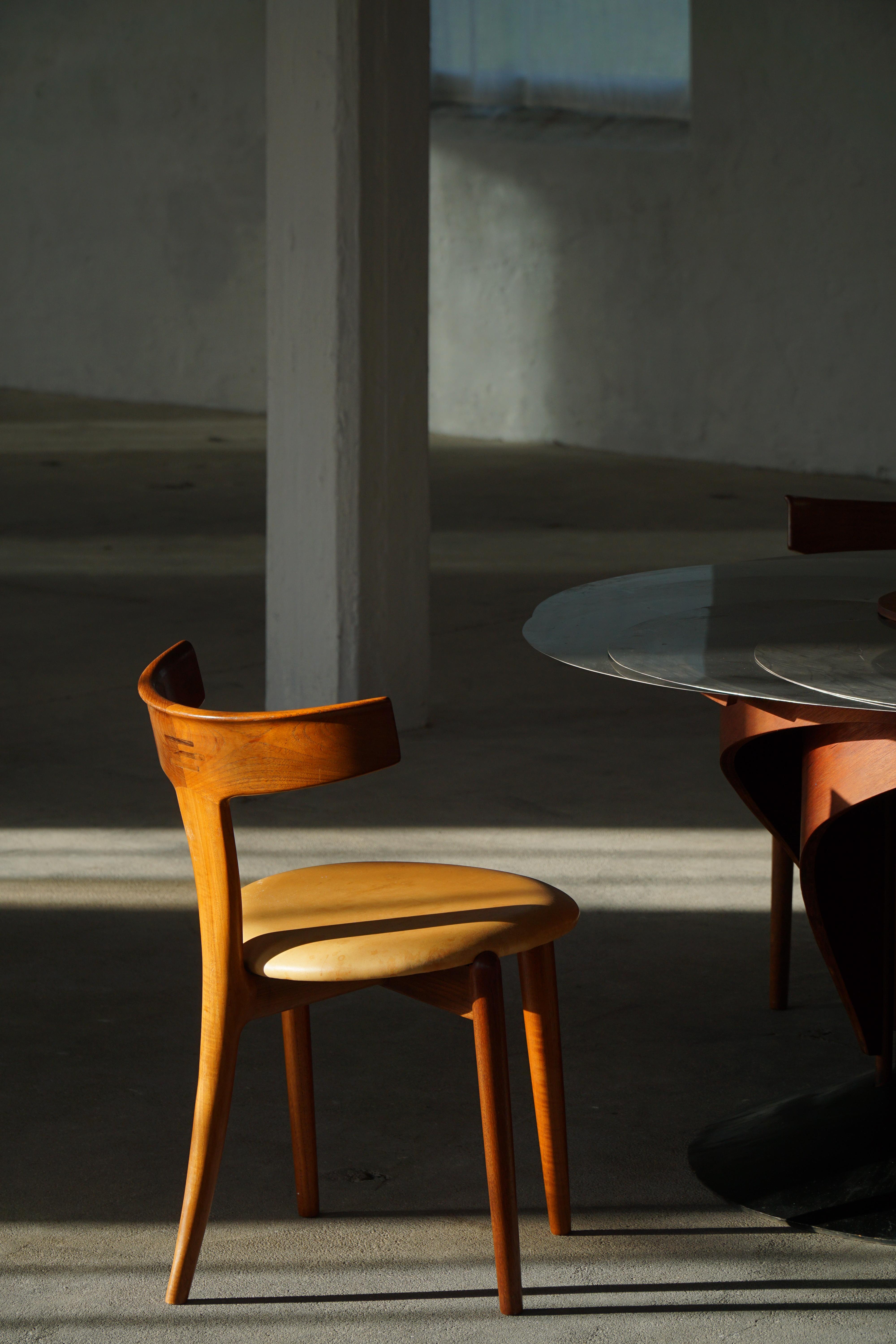 20ième siècle Ensemble de 4 chaises 